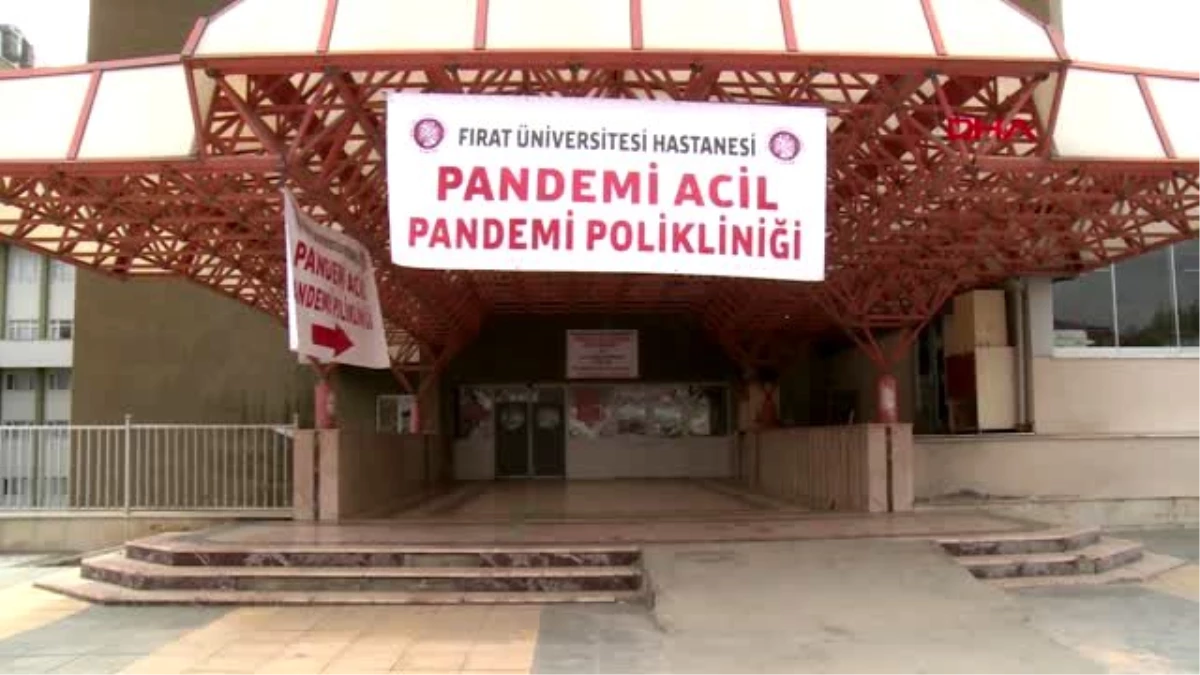 Elazığ\'da pandemi bölümündeki 4 servisten 2\'si kapatıldı