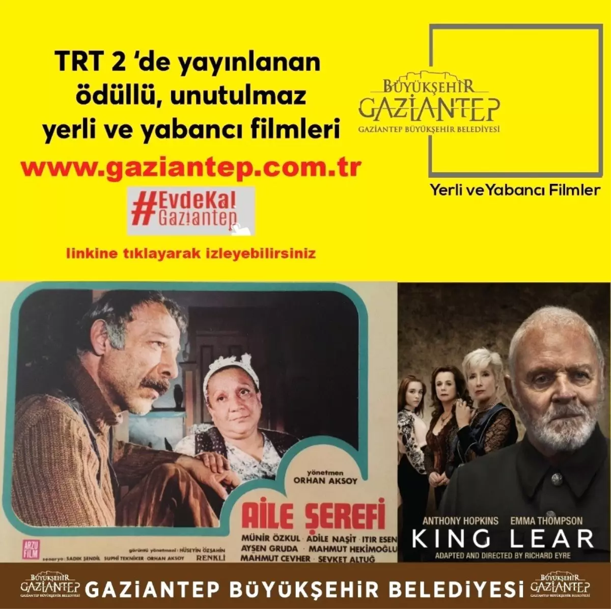 Gaziantep\'te sinema salonları evlere taşınıyor