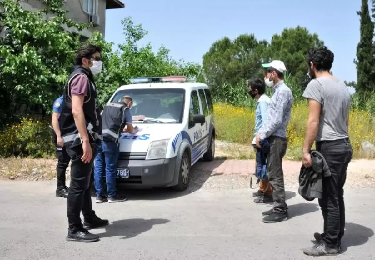 Karantinadaki mahalleye giren 3 kişi, karantinaya alındı