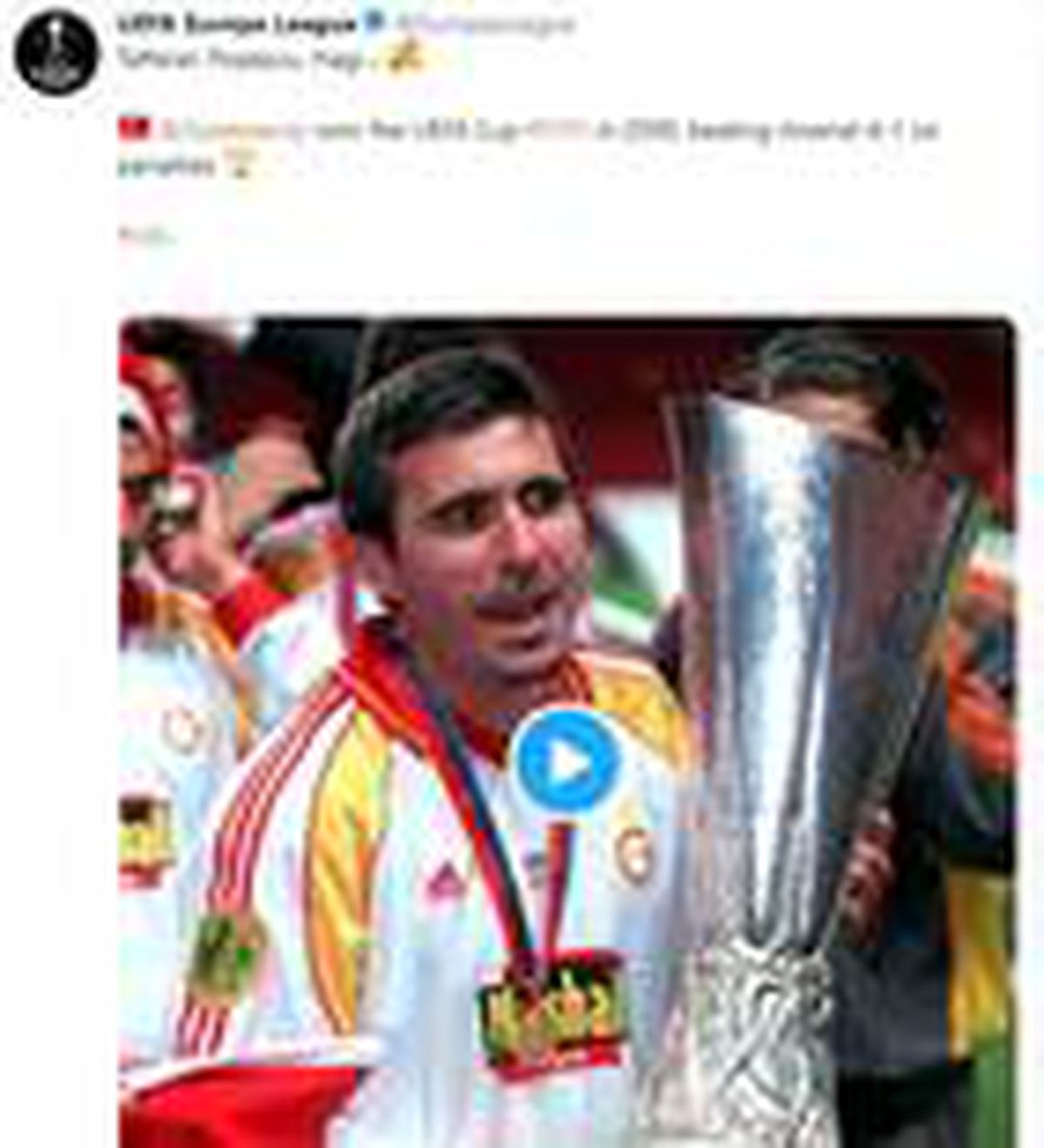 UEFA\'dan Galatasaray paylaşımı