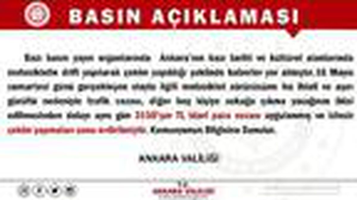 Ankara Valiliği\'nden türbe önünde drift yapan sürücüye ilişkin açıklama