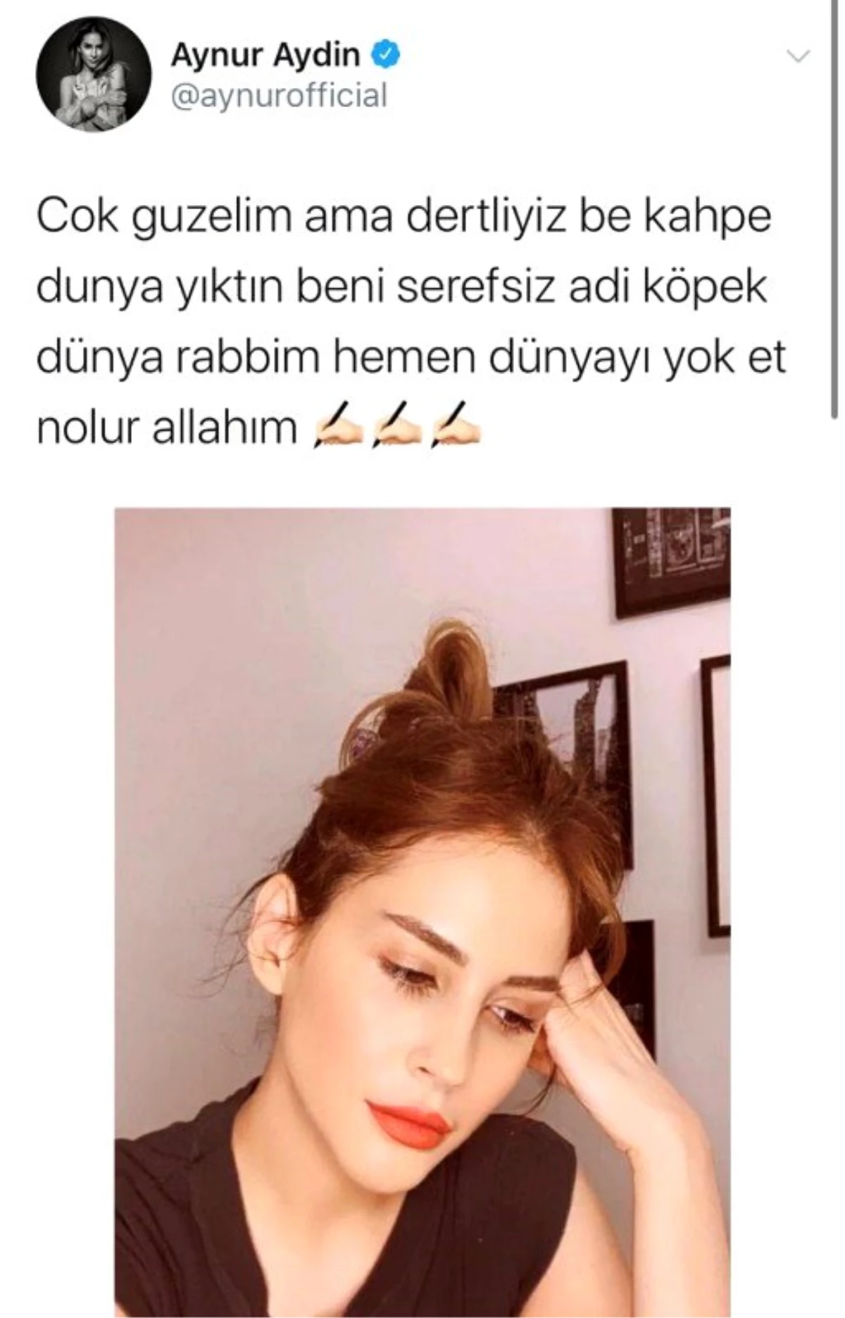 aynur aydın isyan etti!