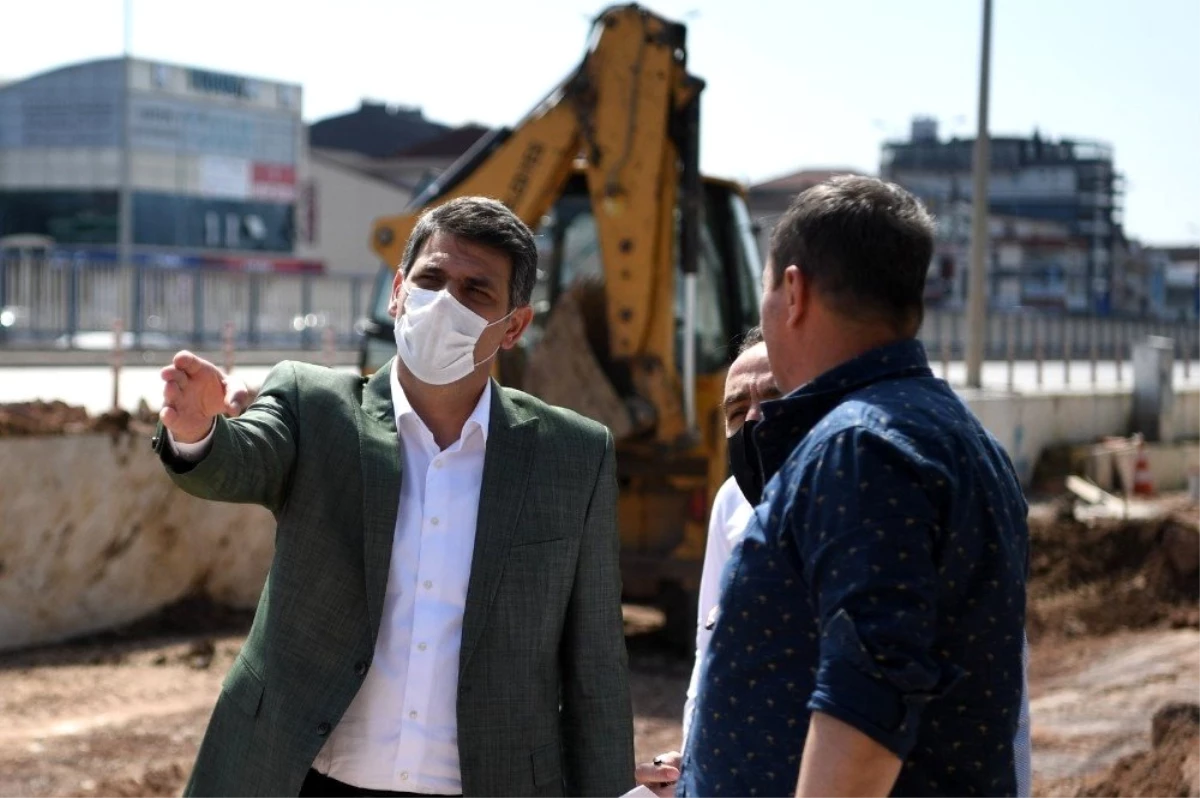 Başkan Kocaman Ankara Caddesi\'ni yerinde inceledi