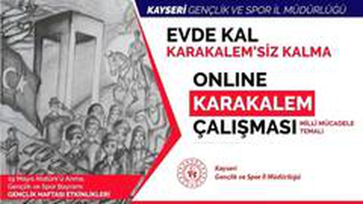 Gençlik Haftası Coşkusu evlerde devam edecek