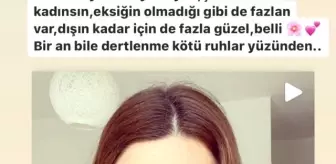 Hazal Kaya'dan Larissa Gacemer'e destek