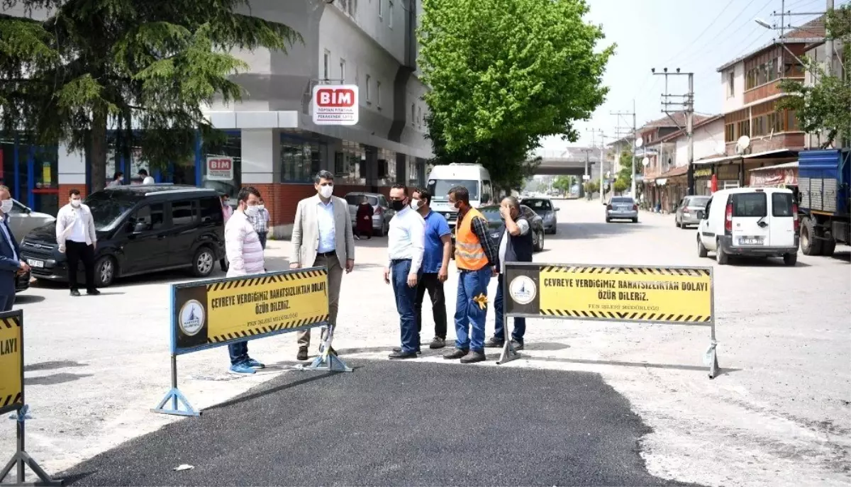 Kartepe yolarına yaz bakımı