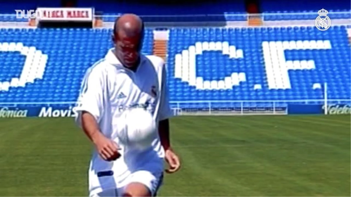 Zinedine Zidane\'ın Real Madrid Formasıyla Attığı Harika Goller