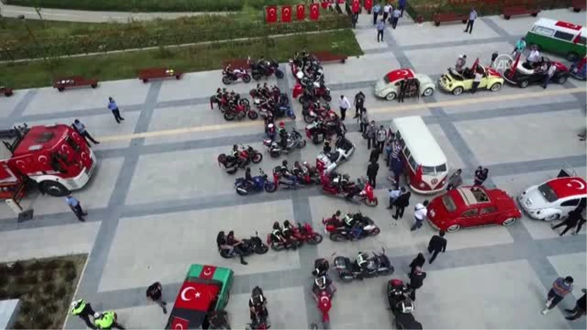 19 Mayıs Atatürk\'ü Anma, Gençlik ve Spor Bayramı kutlanıyor - Drone