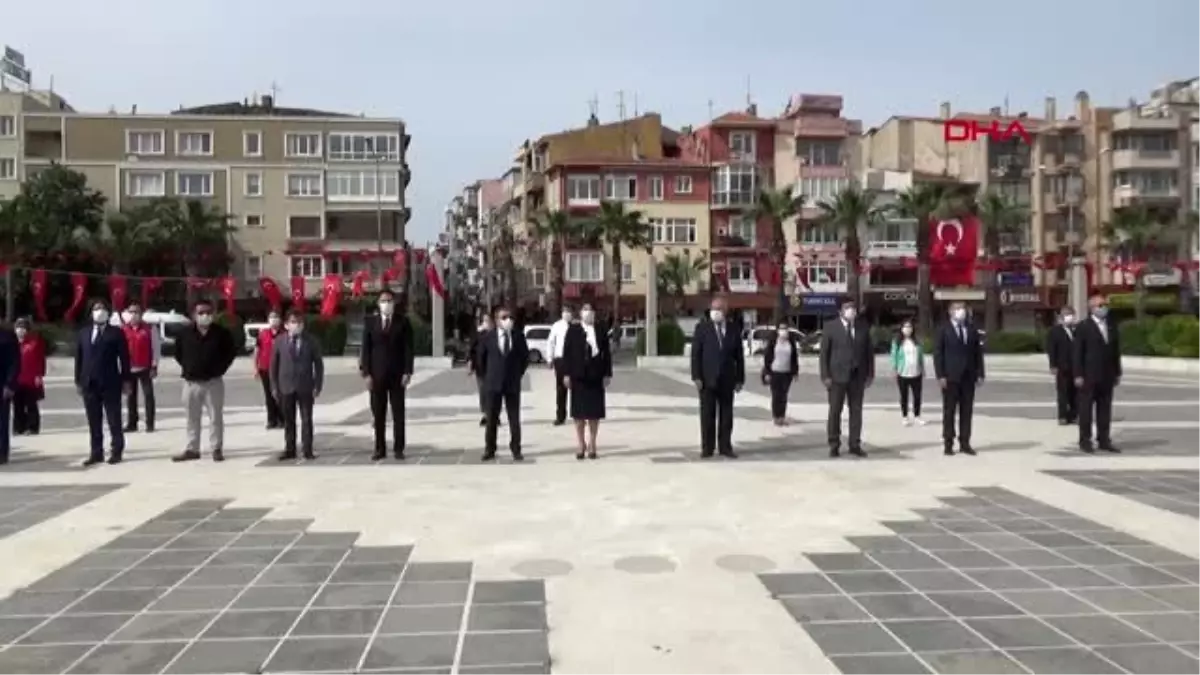 Çanakkale\'de 19 Mayıs, sosyal mesafli kutlandı