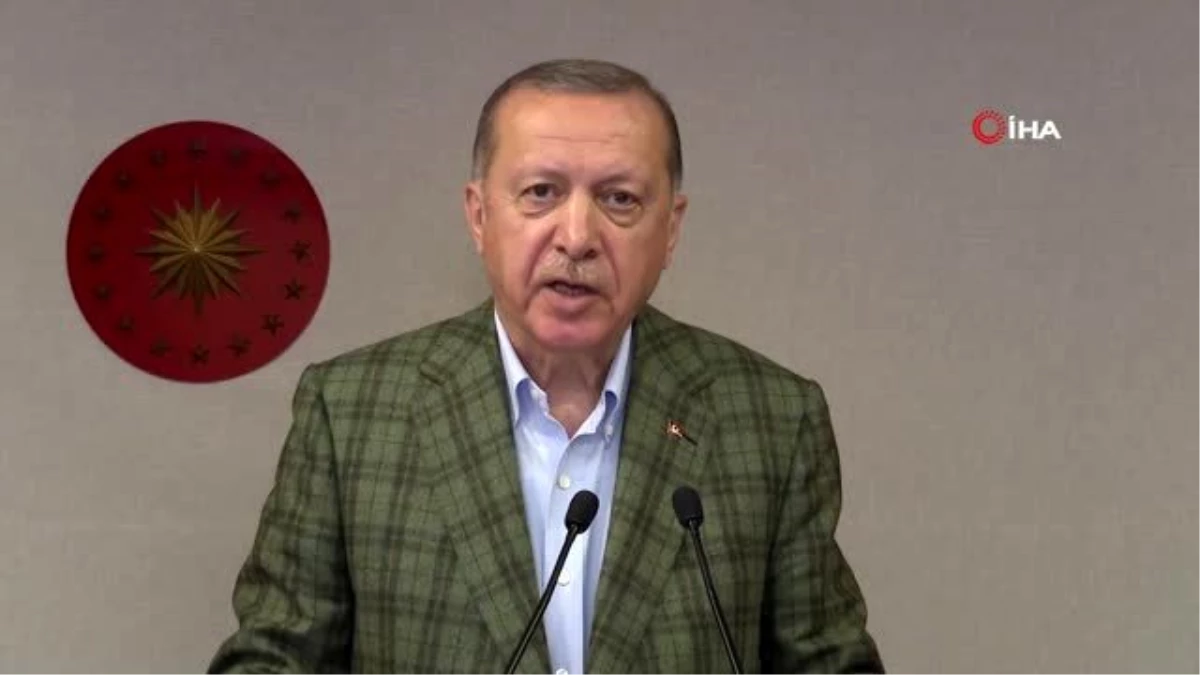 Cumhurbaşkanı Erdoğan: " Barajın yapımına engel olmak isteyenlerin ezildiğine inanıyorum"