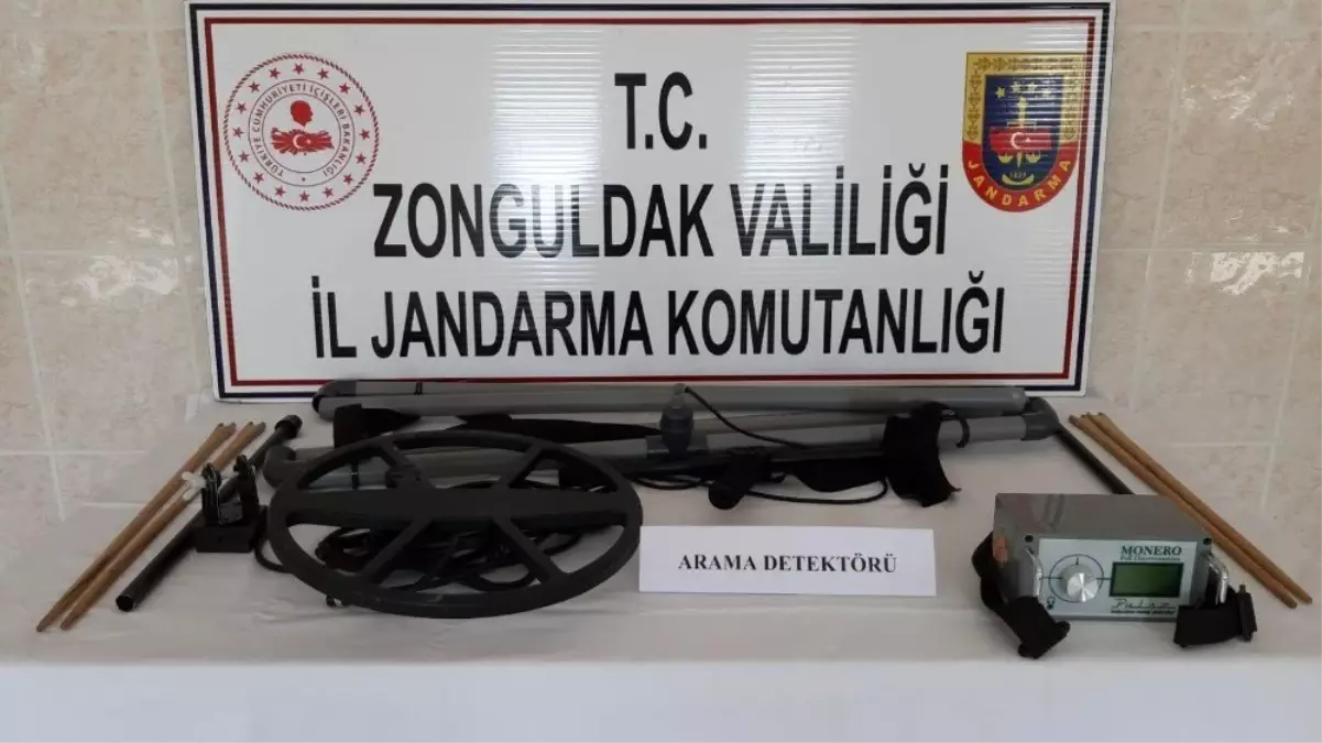 Jandarmadan define avcılarına baskın