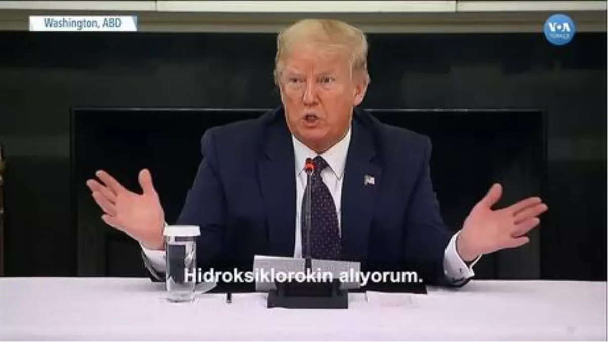 Trump: "Günde Bir Kez Hidroksiklorokin Alıyorum"