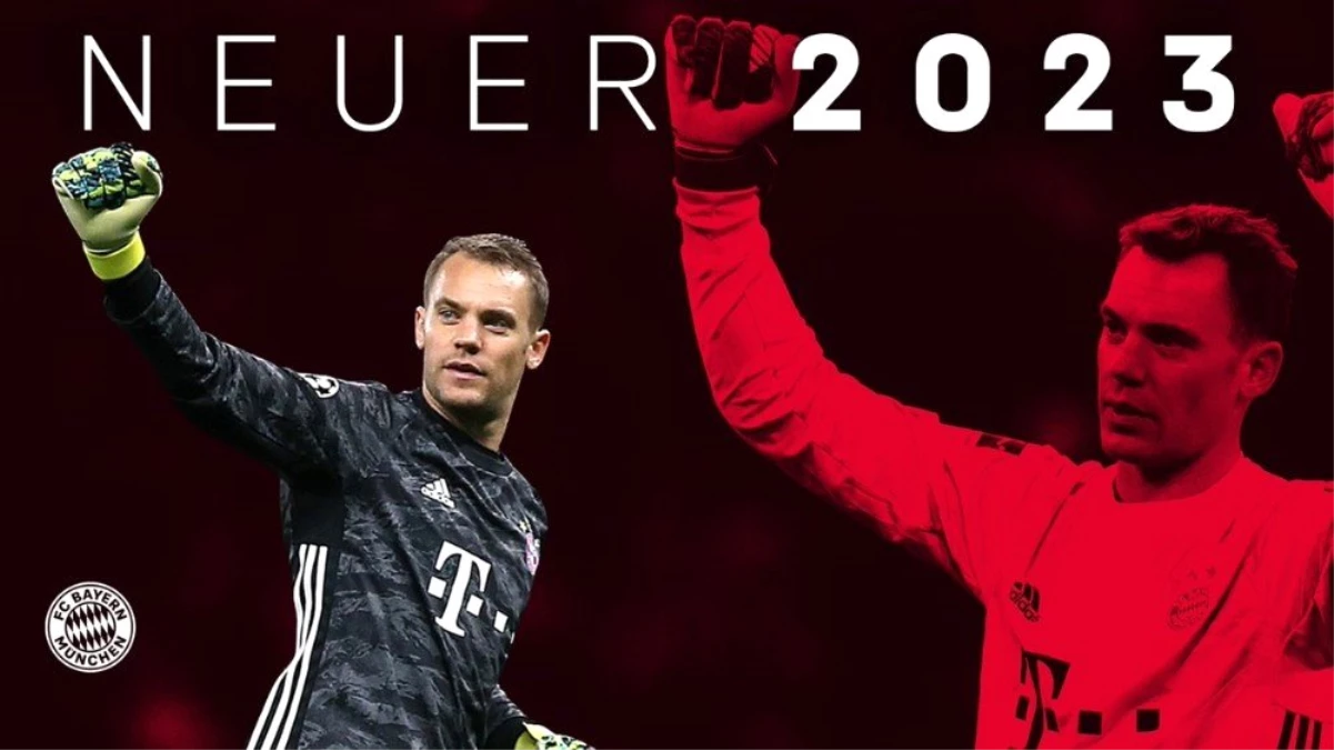 Bayern Münih, Manuel Neuer\'in sözleşmesini 30 Haziran 2023\'e uzattı