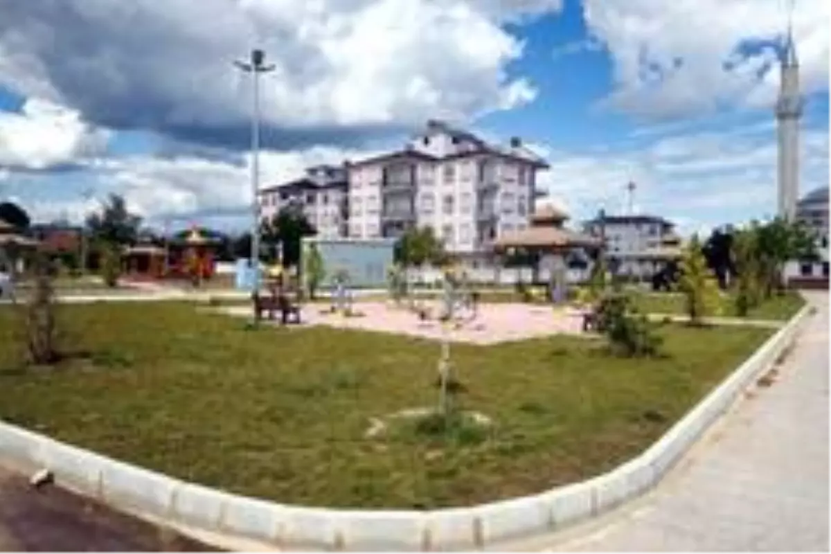 Habibler\'e 2 bin metrekarelik park yapımı tamamlandı