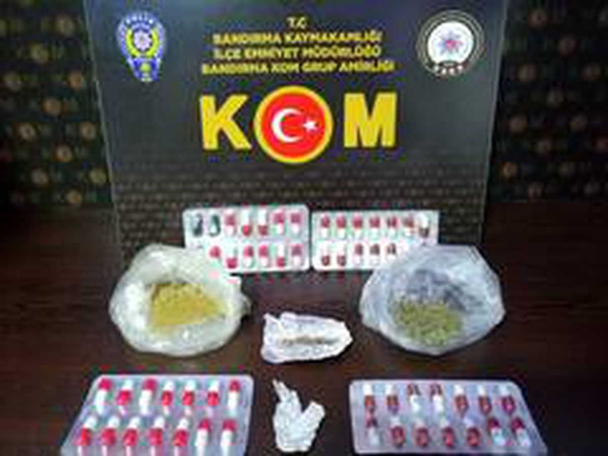 Balıkesir\'de polisten uyuşturucu operasyonu