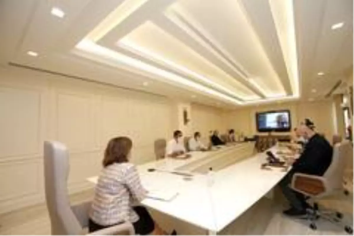 Başkan Şahin, Ortadoğu lideriyle bir araya geldi