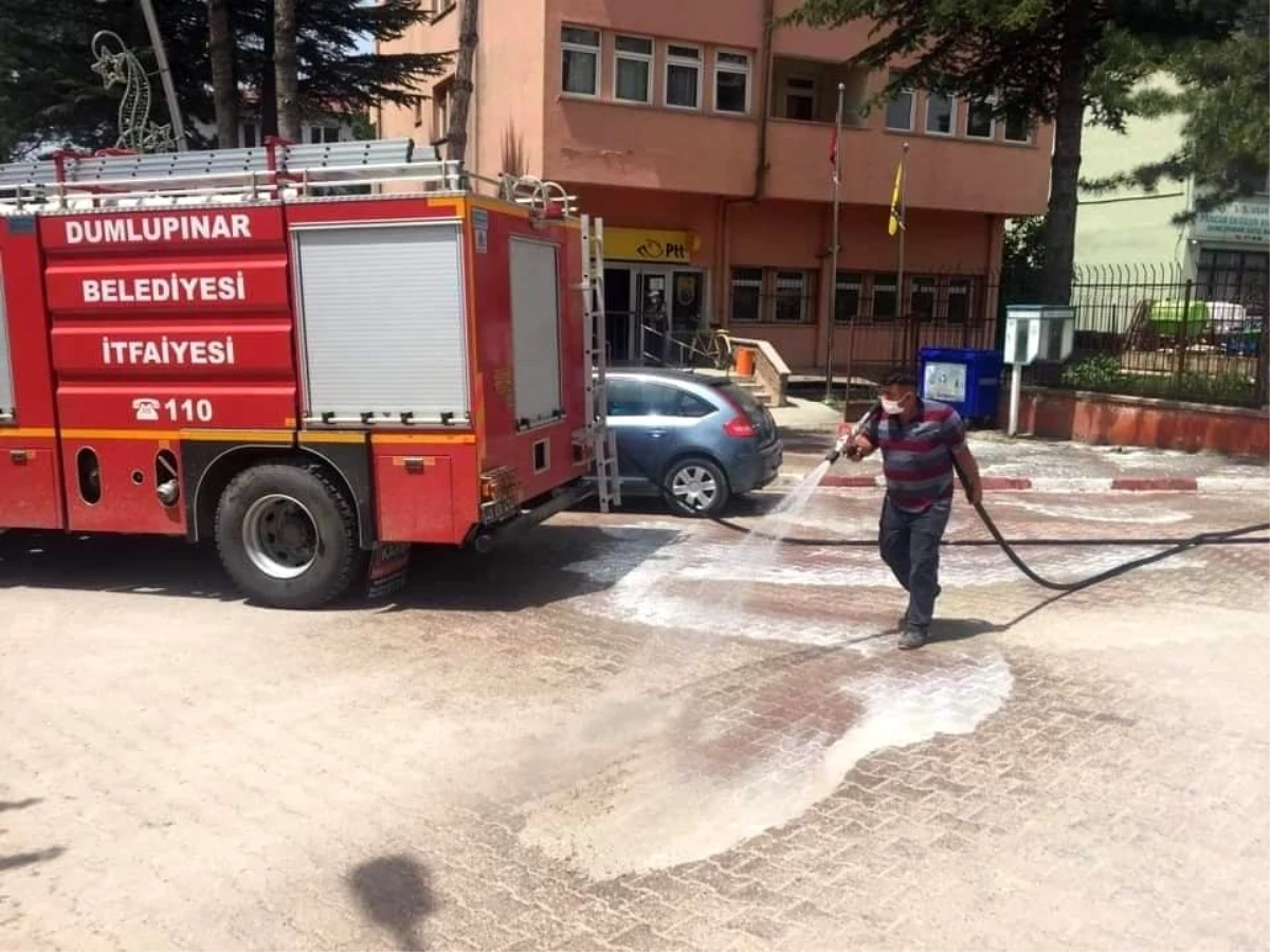 İlçenin tüm sokakları dezenfekte edildi