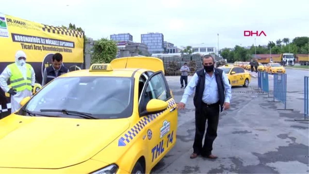 İSTANBUL-Taksilere \'hijyenik ticari araç\' belgesi veriliyor