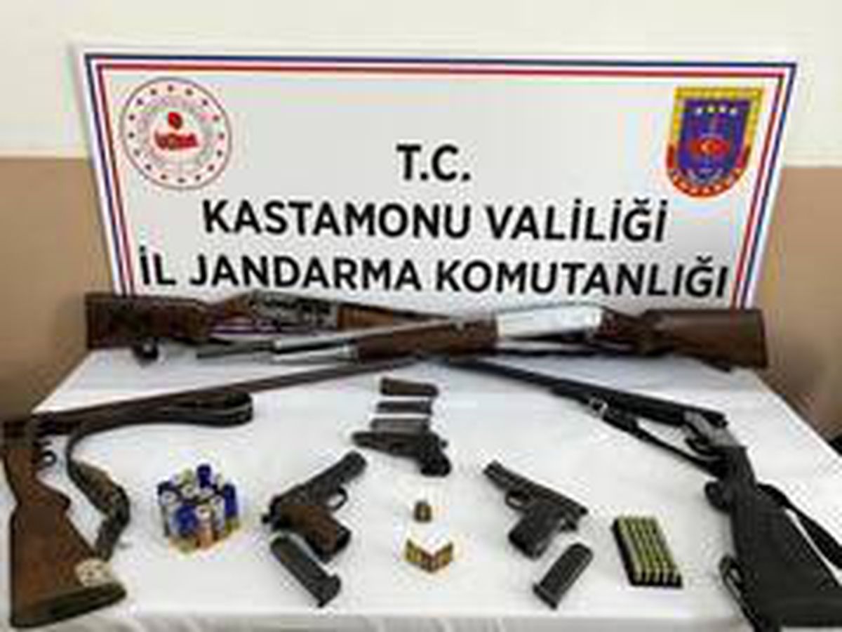 Jandarma ekiplerinden kaçak silah operasyonu