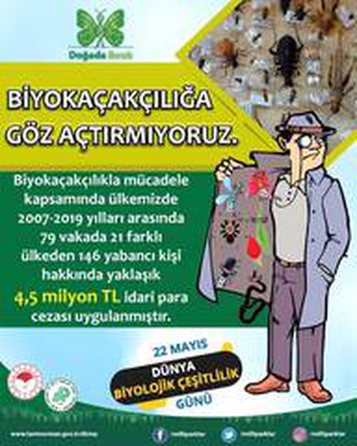 Bakan Pakdemirli\'den 22 Mayıs Uluslararası Biyolojik Çeşitlilik Günü mesajı