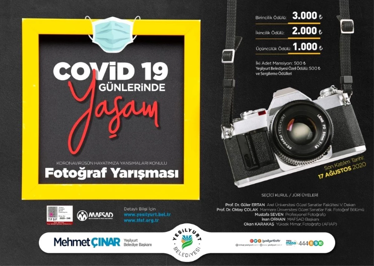 Covid-19 günlerinde yaşam konulu fotoğraf yarışması
