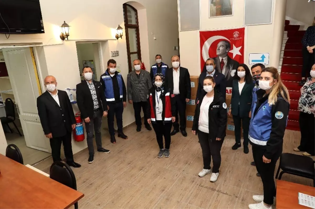 Mudanya Belediyesi personeline teşekkür ziyareti