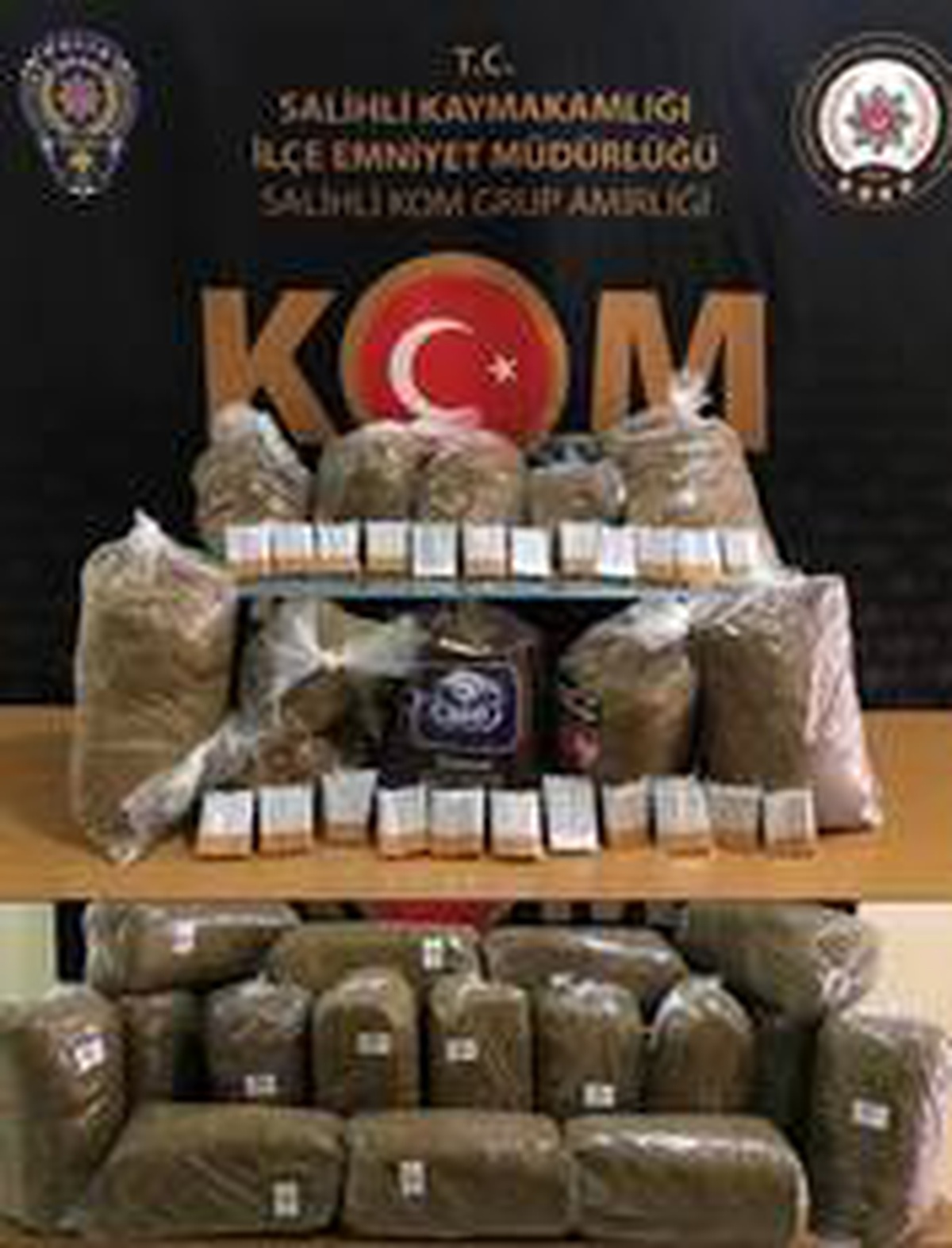Salihli Polisinden kaçak tütün operasyonu