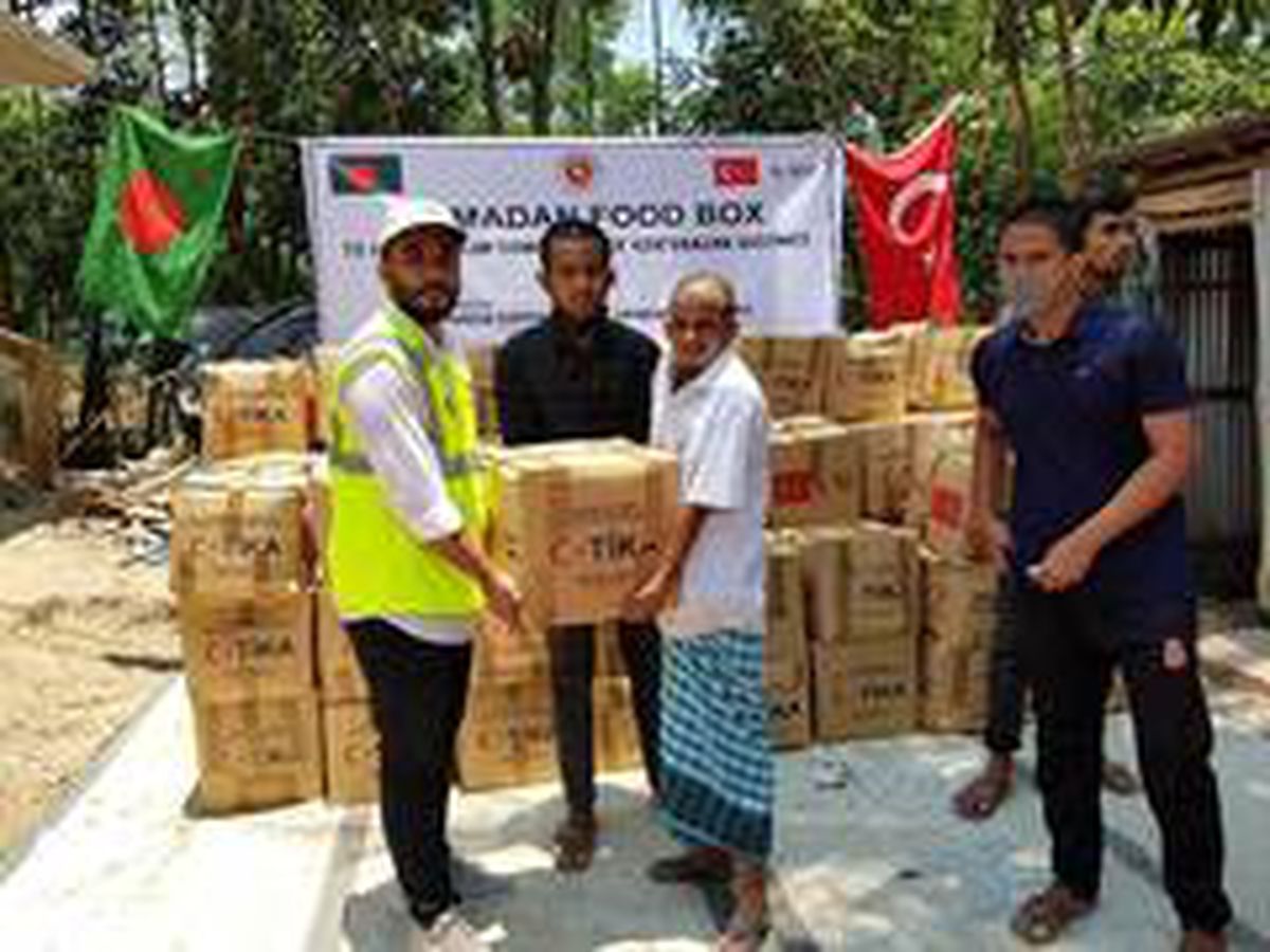 TİKA\'dan Bangladeş\'te bin aileye Ramazan yardımı
