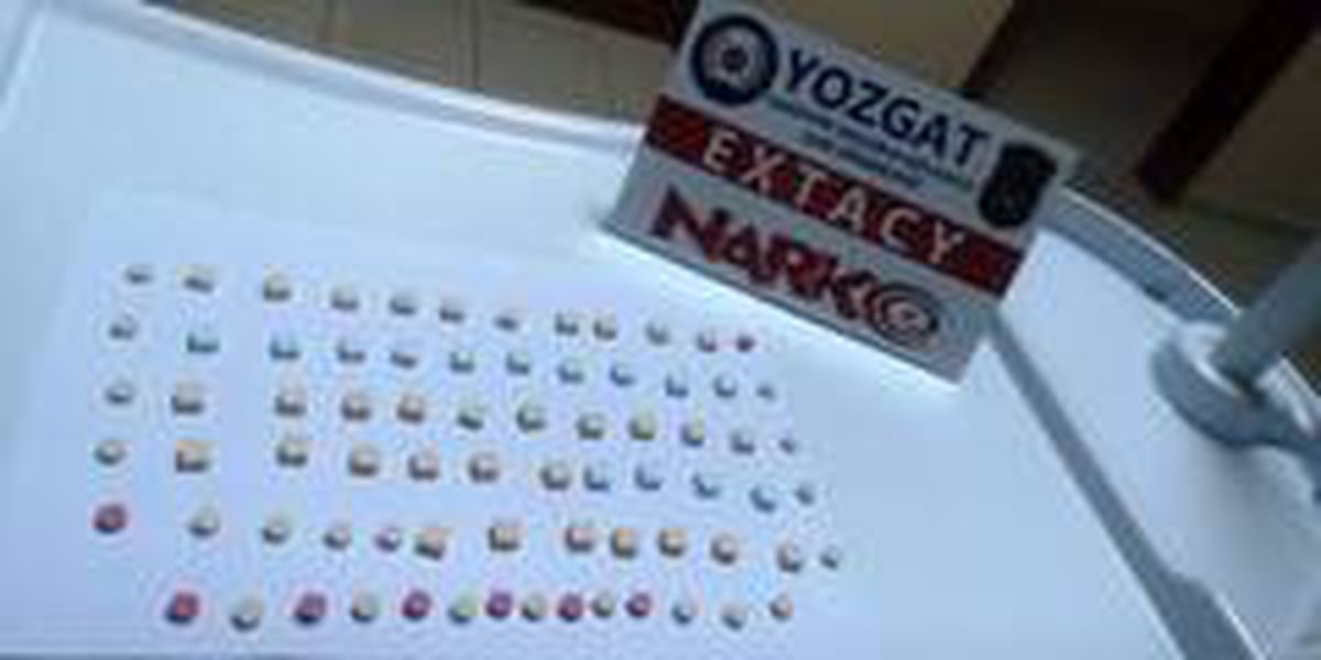 Yozgat\'ta 75 adet uyuşturucu hap ele geçirildi