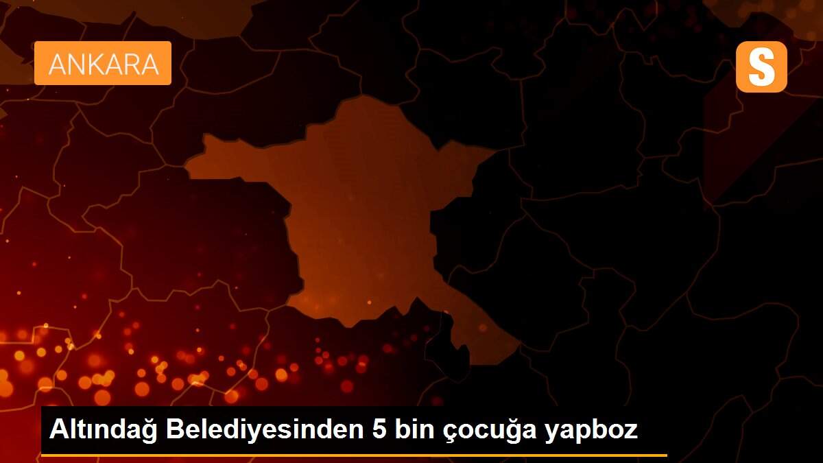 Altındağ Belediyesinden 5 bin çocuğa yapboz