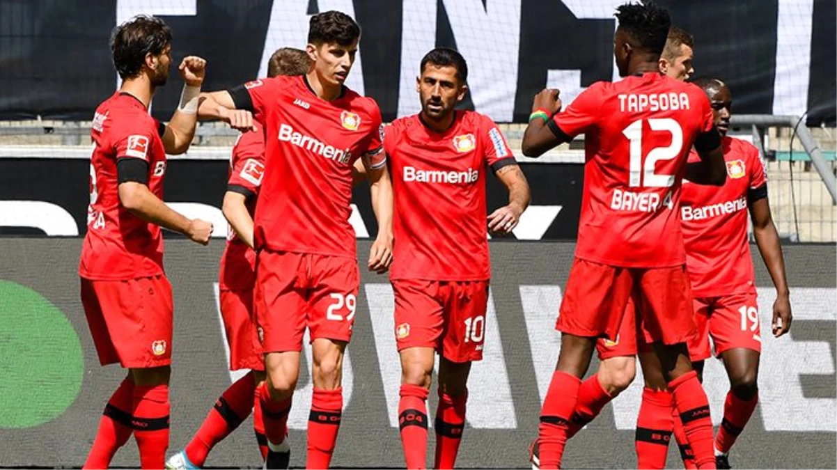 Bayer Leverkusen, Mönchengladbach\'ı deplasmanda 3-1 mağlup etti