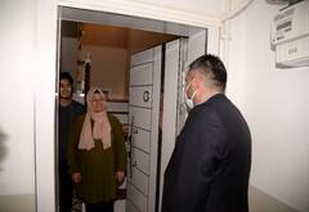 Bayram öncesi gazilere vefa ziyareti