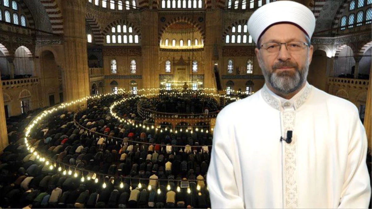 Diyanet İşleri Başkanı Erbaş: İsteyen evinde bayram ya da kuşluk namazı kılsın