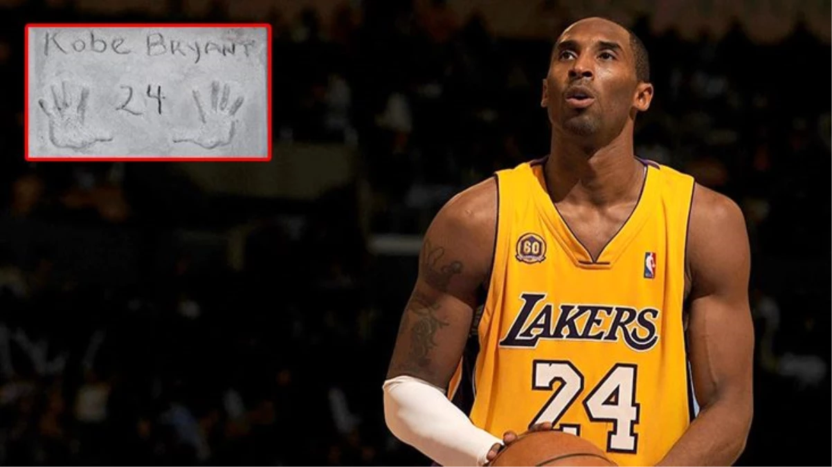 Hayatını kaybeden NBA efsanesi Kobe Bryant\'ın el izi 512 bin liraya alıcı buldu