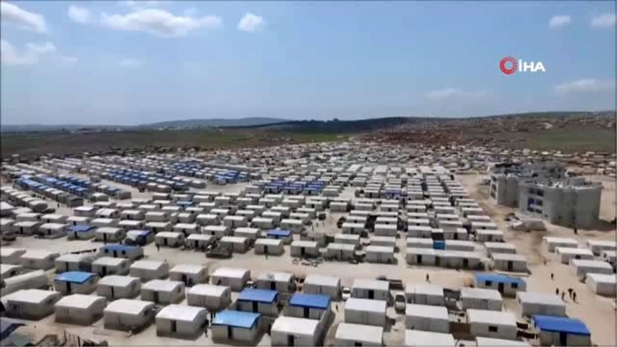 (İDLİB)-İHH, İdlib kırsalında 4 bin 500 adet briket evin inşasını tamamladı