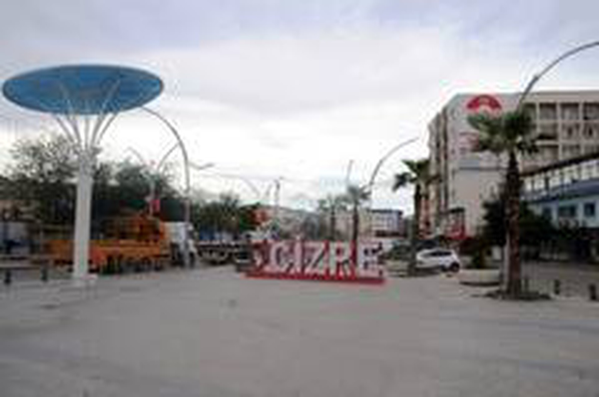 Kısıtlama sonrası Cizre sessizliğe büründü