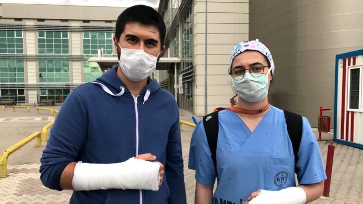 Kırıkkale\'de iki doktor, hamile bir kadının eşi tarafından darp edildi