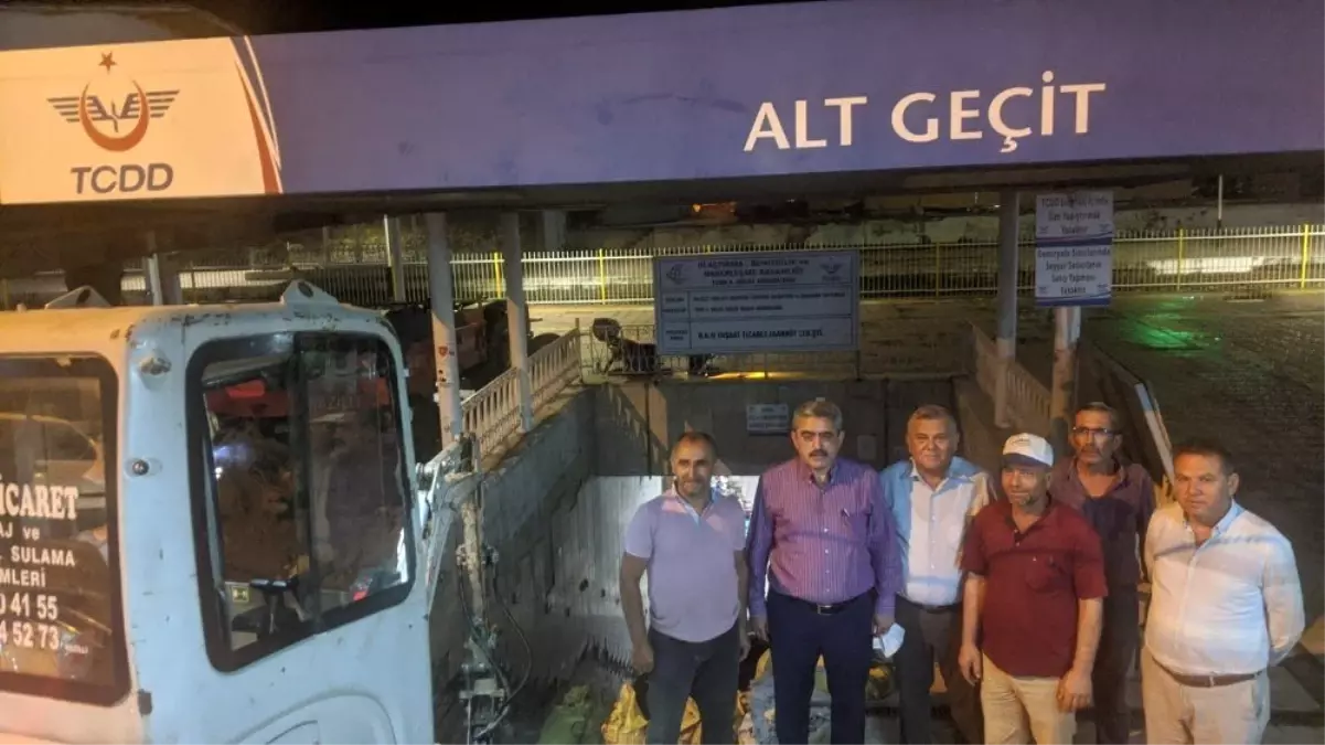 Nazilli Tren Garı\'na yürüyen merdiven ve asansör yapılıyor