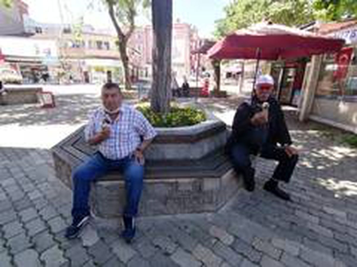 Çocuklar gibi eğlendiler