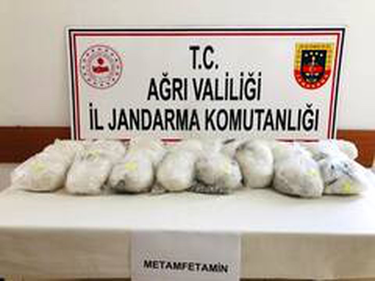 Doğubayazıt\'ta 30 kilogram metamfetamin maddesi ele geçirildi