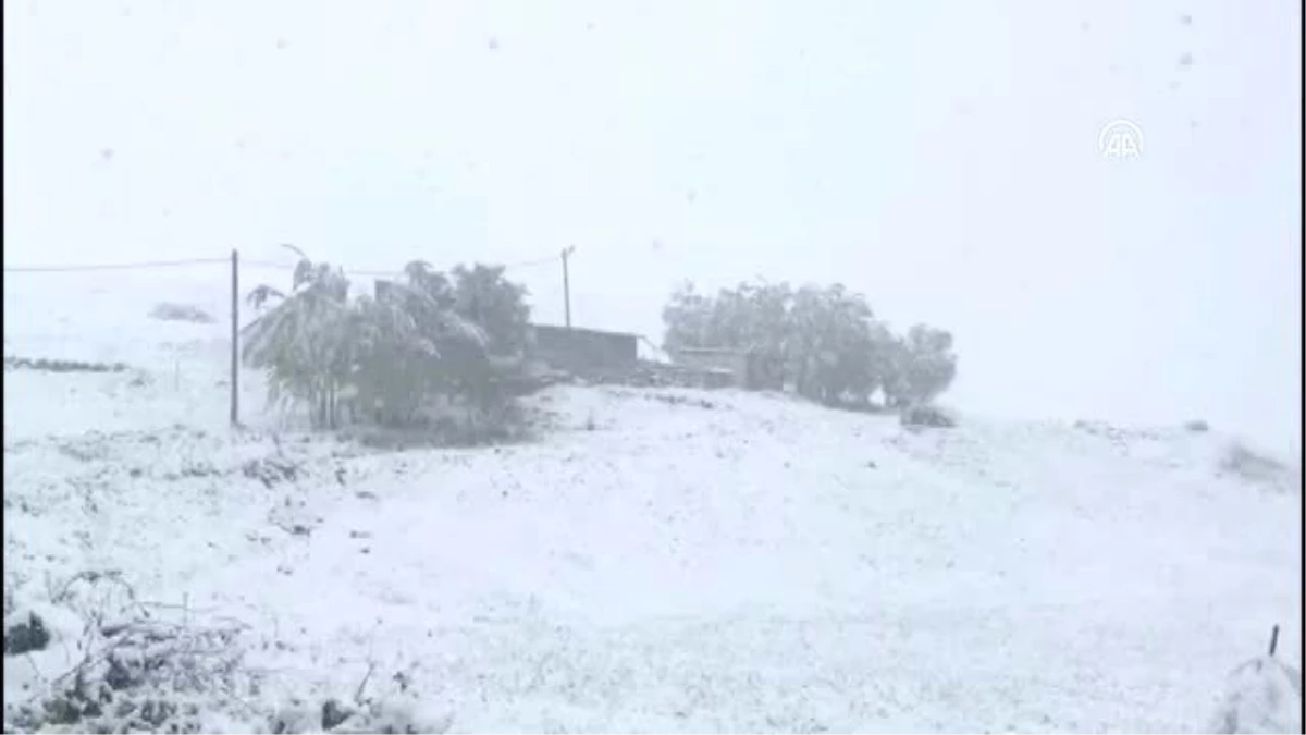 Erzincan\'da mayısta yağan kar adeta "kara kış"ı aratmadı