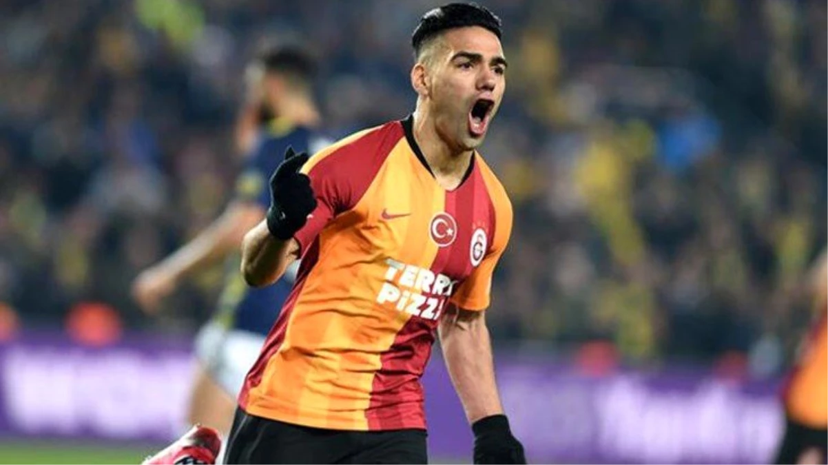 Galatasaraylı futbolcu Falcao\'nun sol ayağıyla çektiği, kaleyi bulan 6 şuttan 5\'i gol oldu