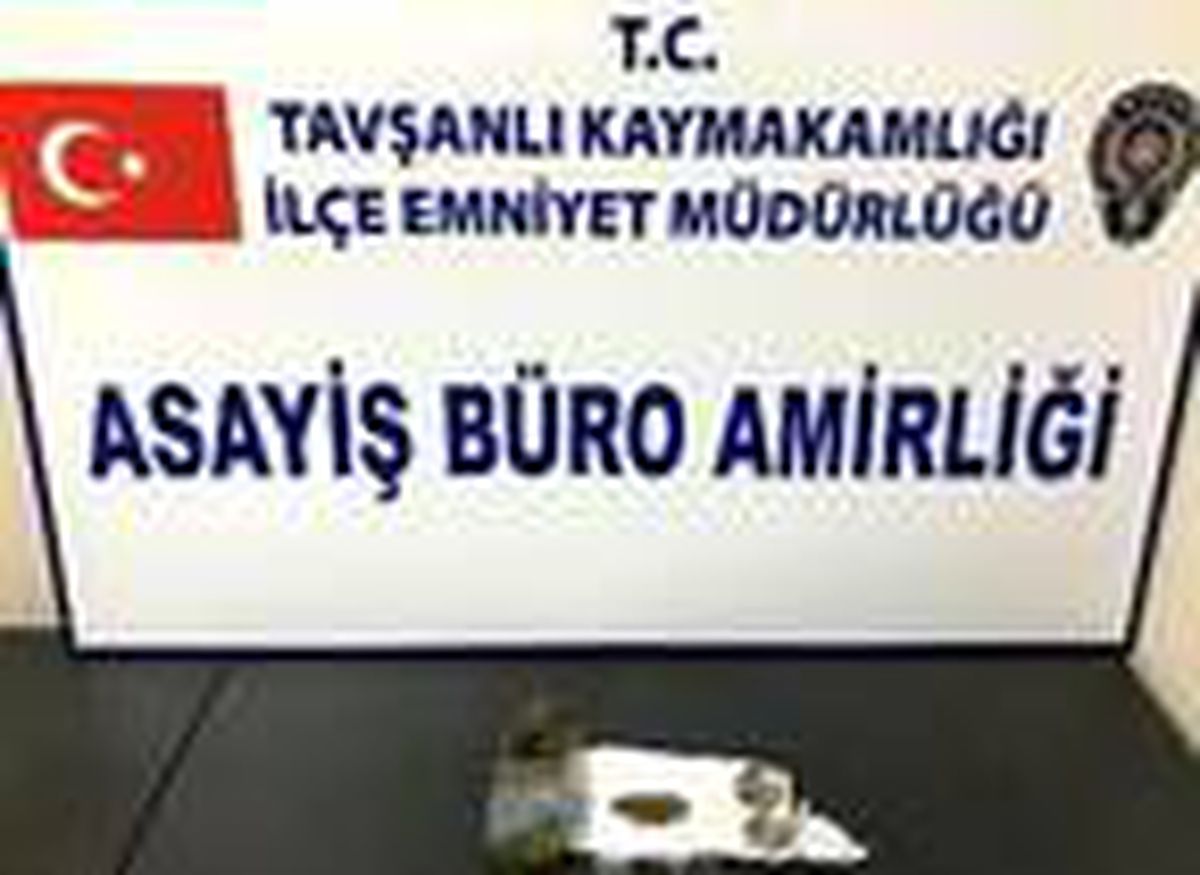 Tavşanlı\'da uyuşturucu operasyonu