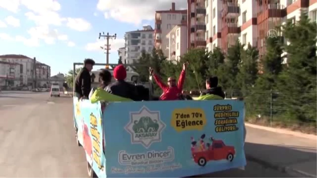 Aksaray Belediyesinden gezici bayram konseri