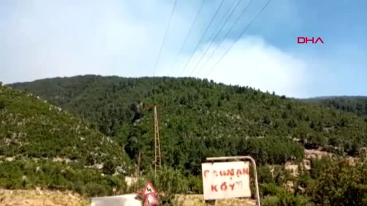 Antalya\'da orman yangını