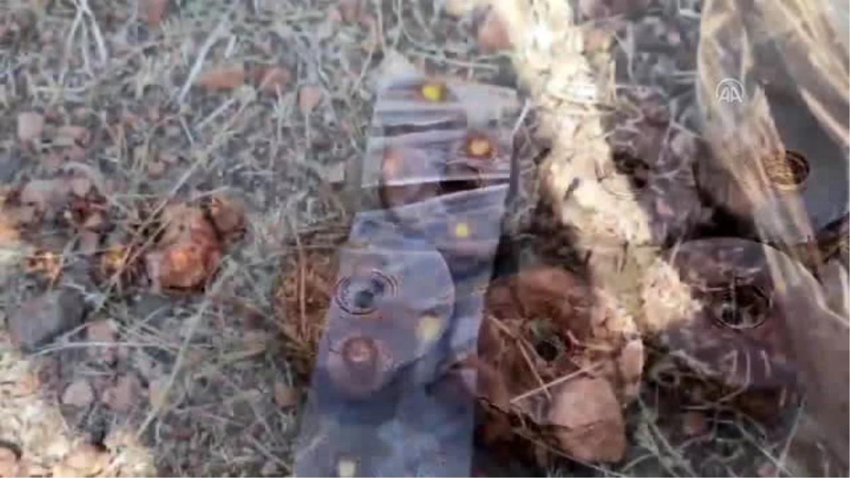MSB, Şırnak\'ta tespit edilen 11 antitank mayınının imha görüntülerini paylaştı