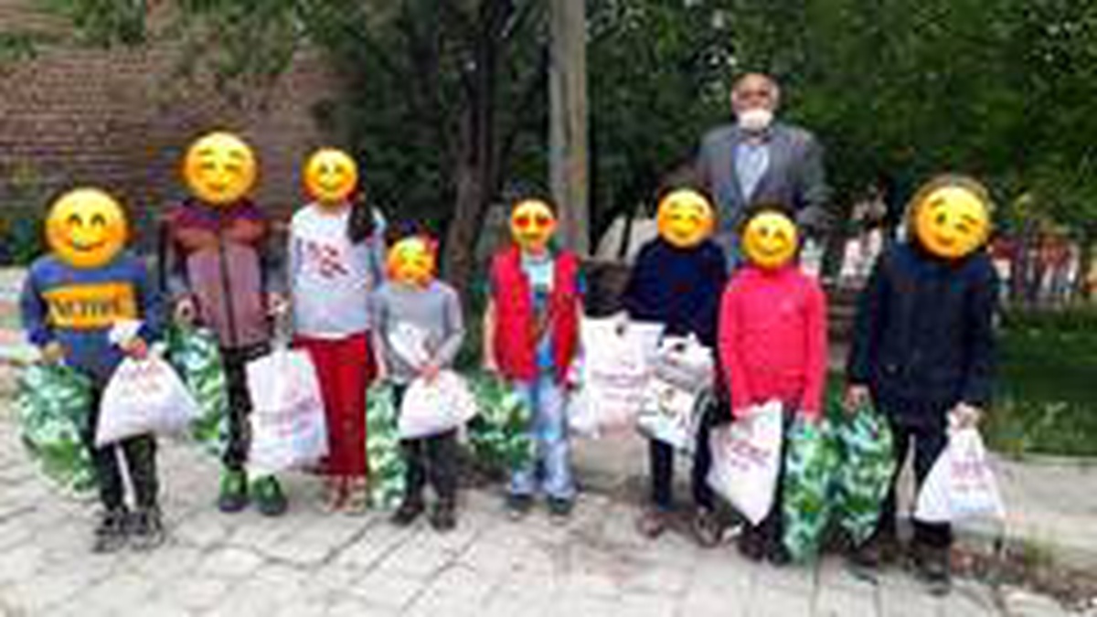 Yüzlerce Türkmen muhacir çocuğu bayramda sevindirildi