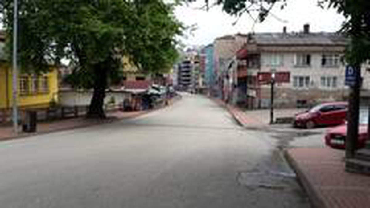Zonguldak\'ta bayramda cadde ve sokaklar boş kaldı