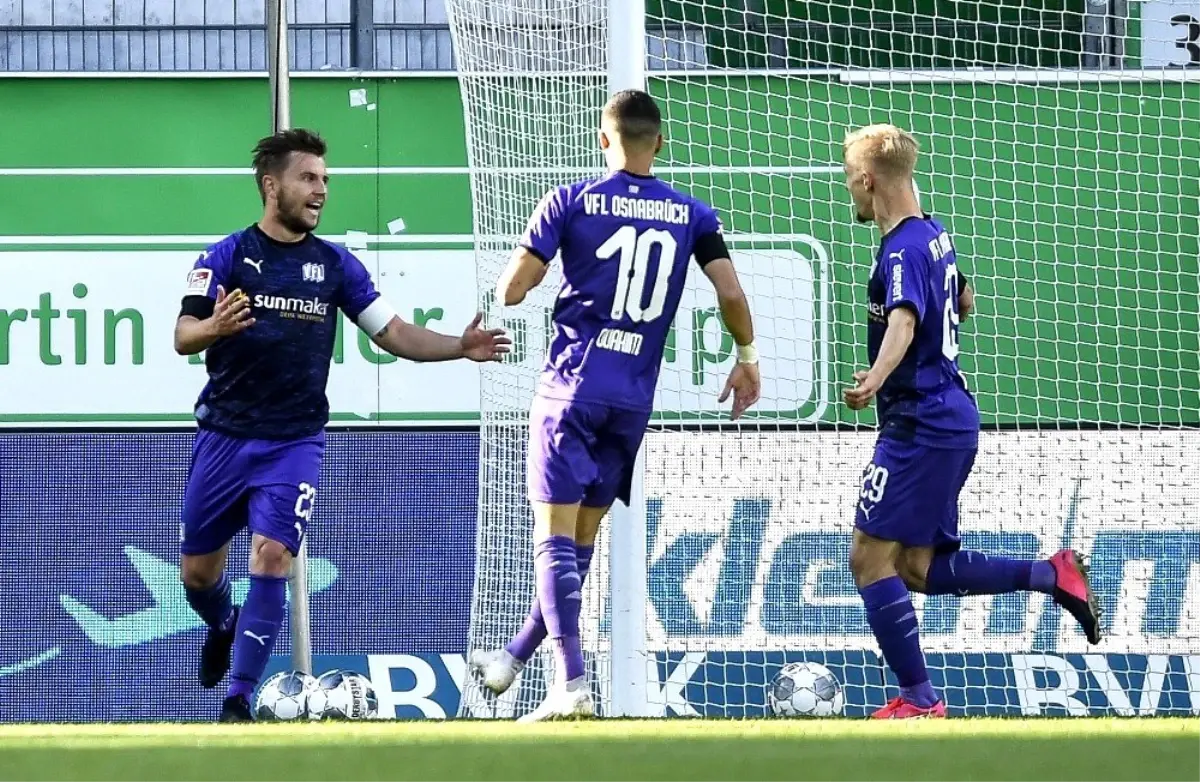 Almanya 2. Bundesliga: G.Fürth: 0 - Osnabrück: 2