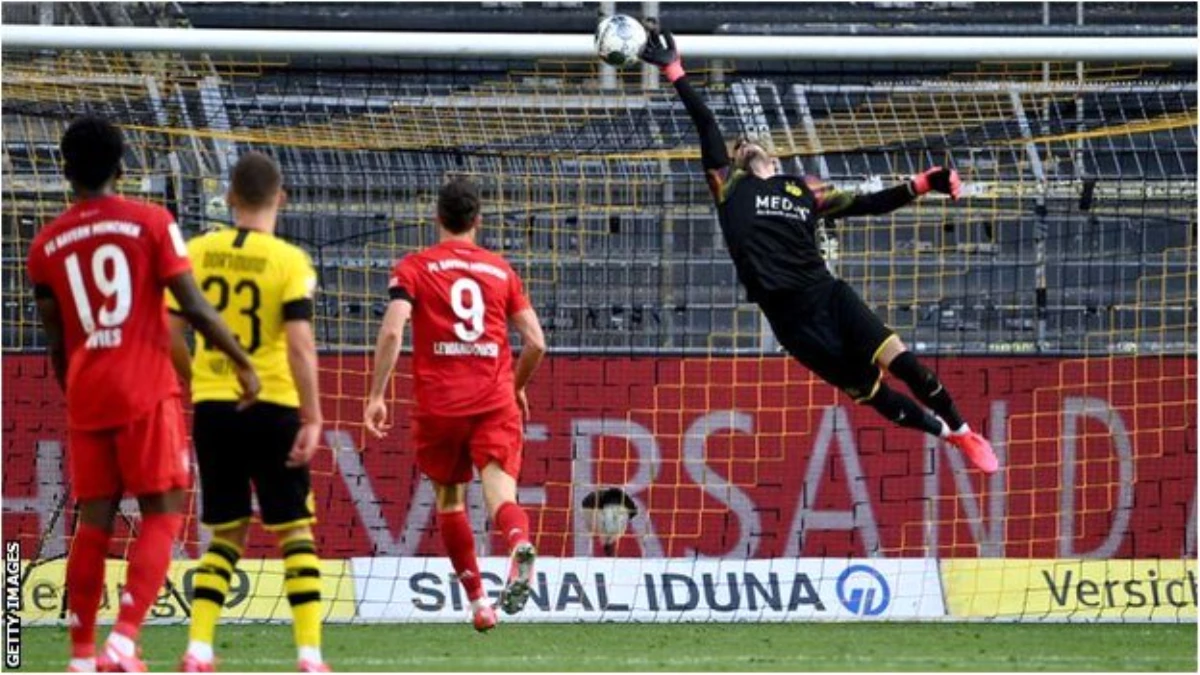 Borussia Dortmund 0-1 Bayern Münih: Panzerler Almanya\'da üst üste 8. şampiyonluk için avantaj...